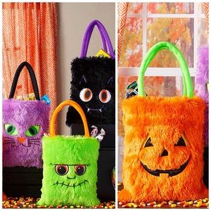 NWT! Halloween Furry Whimsical Treat Bags